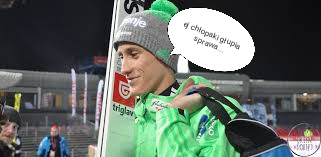tojaasku's tweet photo. Pero po tym jak kolejny raz znalazł się na podium i stwierdził że jednak nie kończy kariery:

#skijumpingfamily https://t.co/88OqtiBmxe