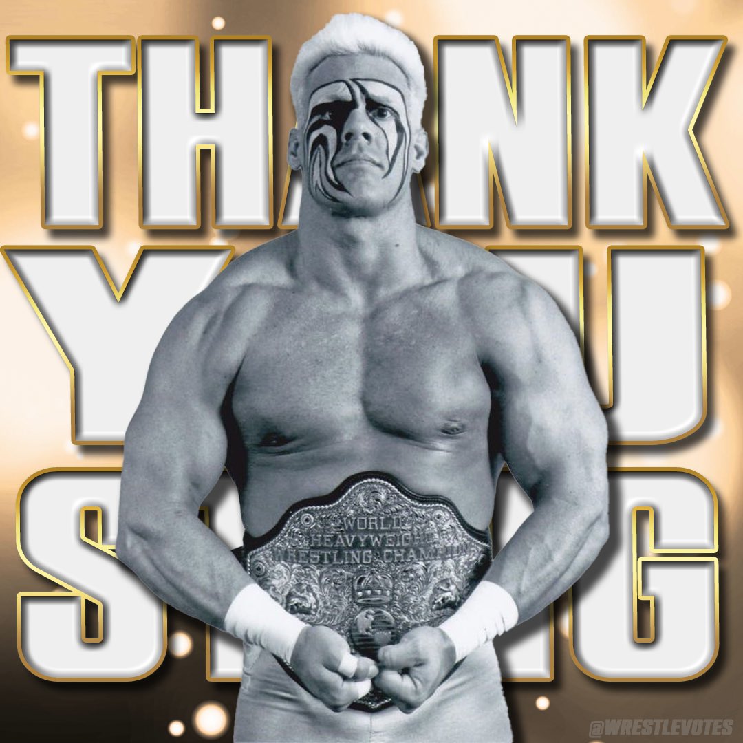 Congratulations to Sting on his farewell tonight! The admiration and respect this weekend from the entire wrestling world has been loud and clear, and rightfully earned. An icon in every sense, we've all been lucky to witness his greatness for nearly 40 years. 

A respectful