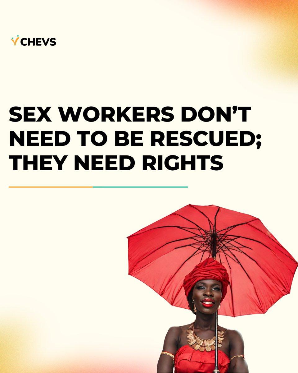 For many, especially people in the LGBTQI community, #sexwork is a logical choice to fend for themselves & should not be criminalized. ❌ Women's rights is inclusive of #sexworkersrights & Sex workers' rights is a #humanright. Happy International Sex Workers' Rights Day! 🌈 ✊🏾