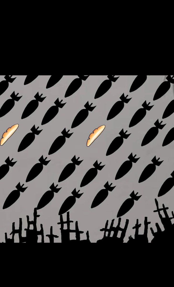 Comparto la caricatura mas tristes y trágica que jamas había imaginado ver.