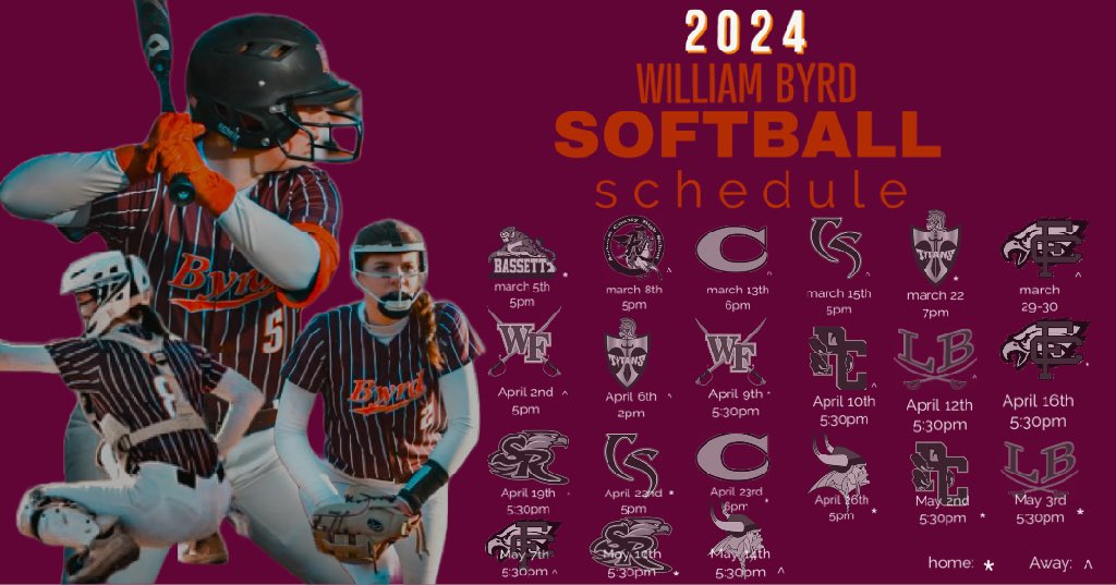 AddisonClark26's tweet image. 2024 School ball schedule, come see us! 🧡❤️
@RadfordSoftball @CoachmilliSB @MegPlesko9 @CoachDot_LU @AllyRepkoo @marissa_yow 
@atasler22 @Bh2osoftball @RoanokeSoftball