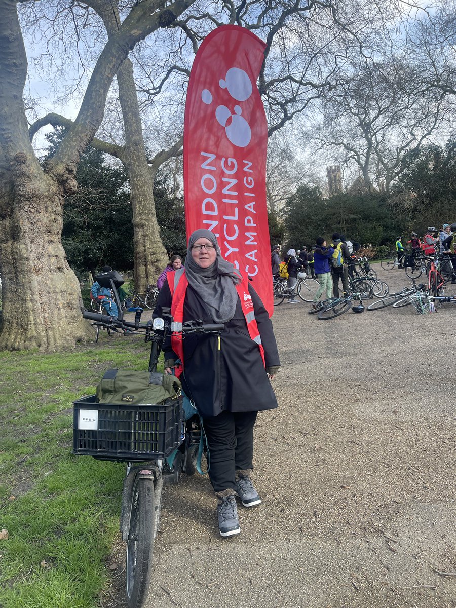 So honoured to have been able to lead the #womensfreedomride on my @ternbicycles today! It was an amazing experience leading over 800 mostly women through central London asking for more Freedom to Ride @London_Cycling