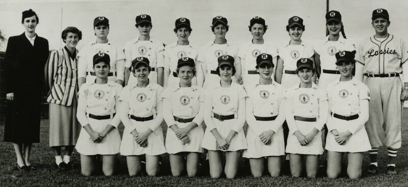 The 1954 Kalamazoo record of 78-79 placed them 4th out of 5 teams. They would, however, beat South Bend in the playoffs and triumph over Ft. Wayne in the finals to be league champions in the last season of the AAGPBL. #WomensHistoryMonth #ALOTO #WomeninBaseball