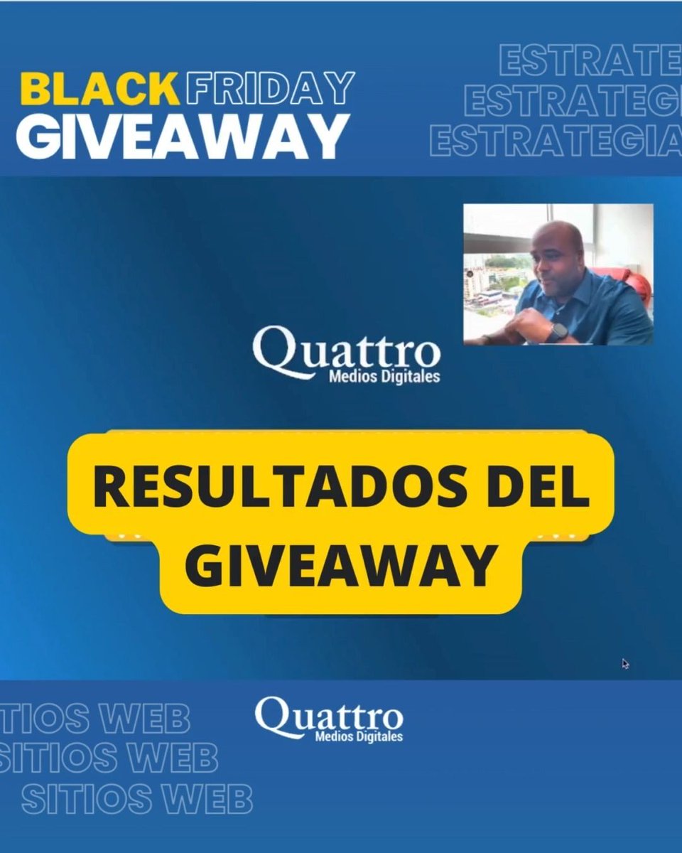 Quattro_MD's tweet photo. ¡Felicidades a @nibuenasnimalas_podcast por ser los ganadores de nuestro giveaway! 🌟🎉 Pronto contactaremos para coordinar la entrega del premio. ¡Gracias a todos por participar! 🎁🙌 #Ganador #Giveaway #NiBuenasNiMalas https://t.co/0GvpKMQNt2