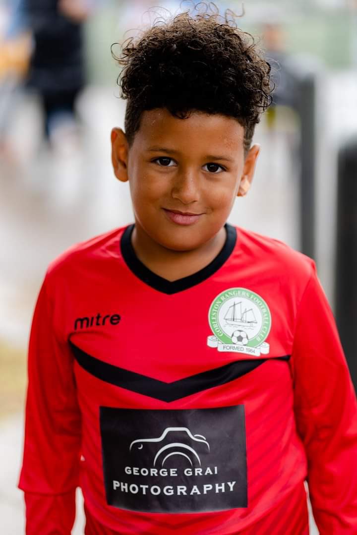 Congratulations to T’Jai on scoring a goal today in his game for the Under 7 Falcons. 

After having a tough couple of weeks losing all of his possessions and his family pet in a house fire T’Jai wanted to dedicate his goal to his dog. 
#gorlestonrangers #grassrootsfamily