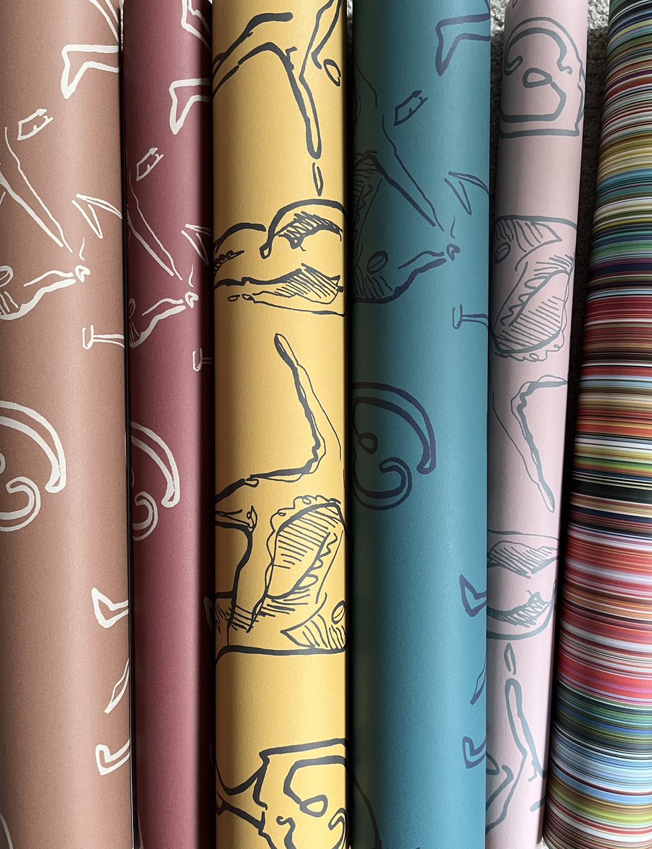 Some colour ways of Dancers wallpaper sharonjane.co.uk/collections/fi…