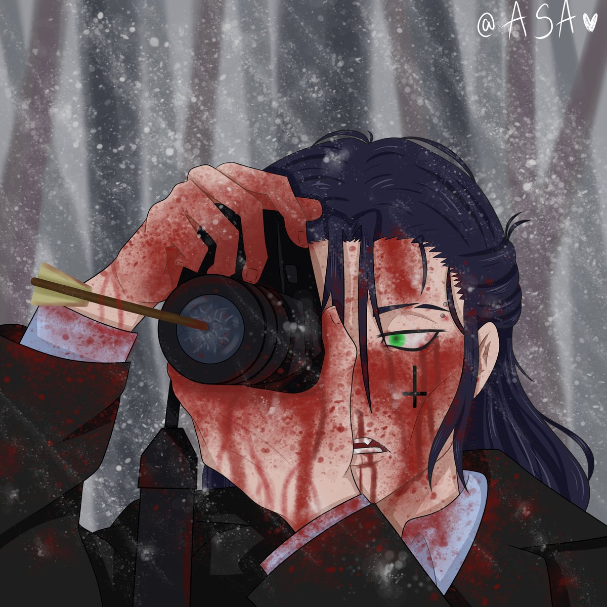 JamesDeff1's tweet photo. I know I'm late to this trend, but better late than never🥲

#art #draw #artists #drawing #oc #Challenge https://t.co/zPAcJqaCtg