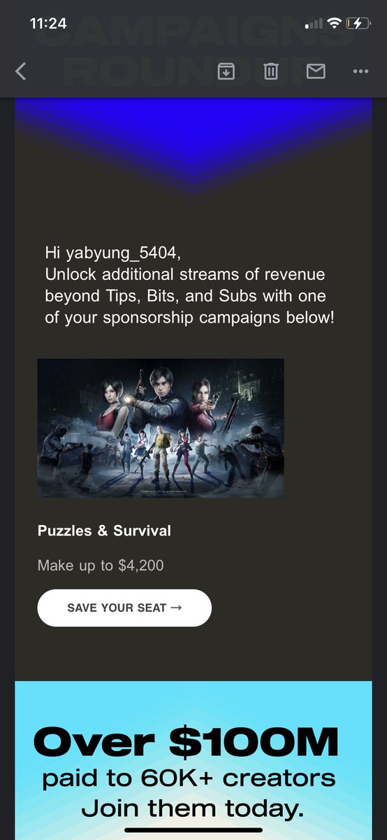 Gotta sponsorship who can do it for me $$