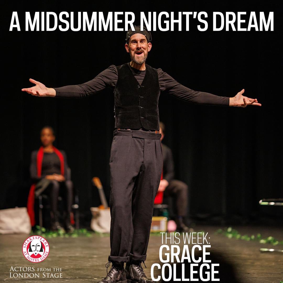 On the road with a Dream - Actors from the London Stage @shakespeareatnd A Midsummer Night’s Dream, spring ‘24 4/4