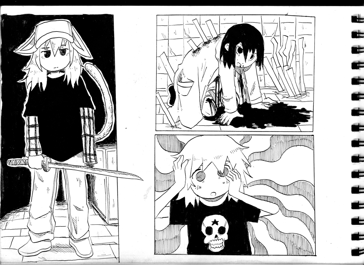 random pages from my 2022-2024 sketchbook 