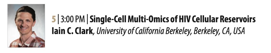 Miri Krupkin (@mirikrupkin) on Twitter photo Great talk by Iain Clark <a href="/icclarker/">Iain Clark</a>, highlights the single-cell multi-omics capabilities applicable to HIV research and develops new cell sorting seq methods. #HIV #sequencing #HIVcellsorting #FINDseq #PIPseq #CROI2024.
Read more:
nature.com/articles/s4158…
nature.com/articles/s4158… Great talk by Iain Clark <a href="/icclarker/">Iain Clark</a>, highlights the single-cell multi-omics capabilities applicable to HIV research and develops new cell sorting seq methods. #HIV #sequencing #HIVcellsorting #FINDseq #PIPseq #CROI2024.
Read more:
nature.com/articles/s4158…
nature.com/articles/s4158…