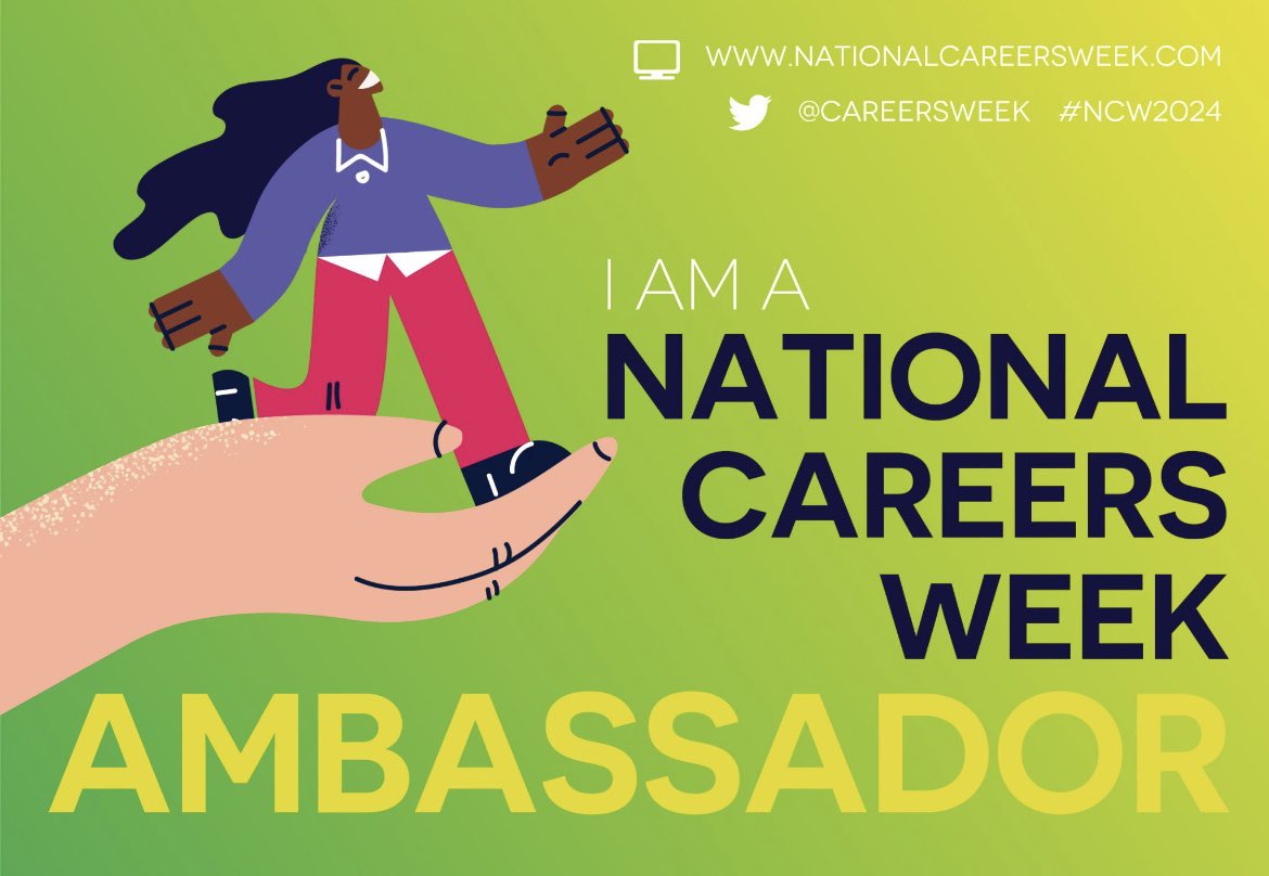 #NCW2024 incoming. This week I’ll be inspiring primary schools with an online talk from @GreggsOfficial and also visiting Sunderland for a careers showcase event with @gentoogroup #raisingaspirations