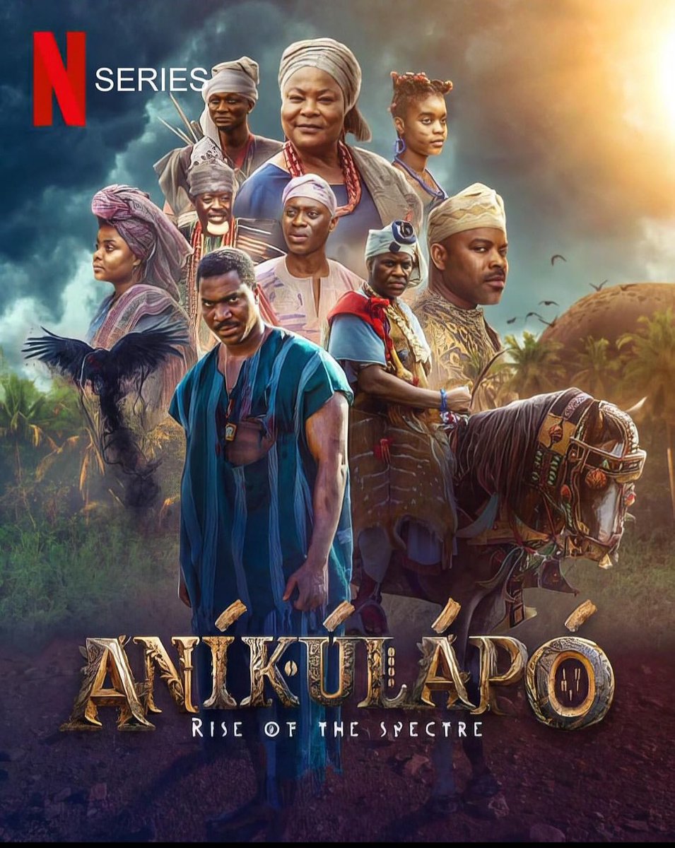 I’m not gonna lie, I love how Saró is toned down in this #Anikulapo series. Because that Yorùbá is not Yorùbáing. Great acting @gabbylucciii… Akin is definitely my favourite character in this entire series 💯 Baba Bashòrun was great too, I just wish his delivery was quicker.