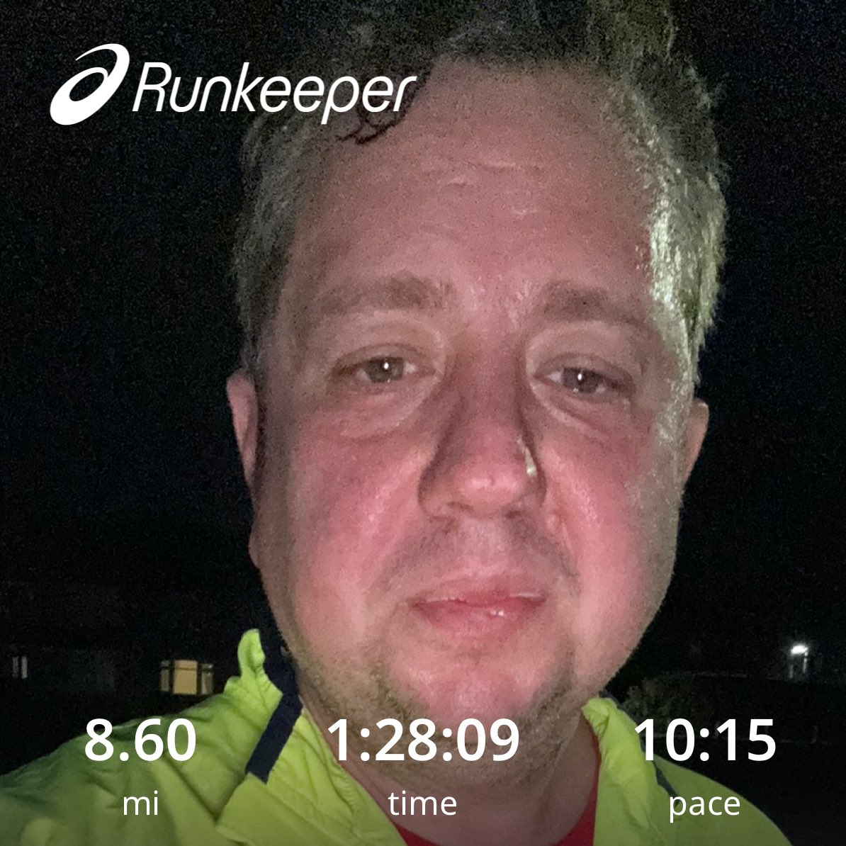 Creeping up to 13.1 miles. Was graft tonight I’ll be honest mates, busy weekend meant going out at 9 once the kids had gone to bed when I defo just wanted to sit on the sofa and watch tv! So any donations to @ZoesPlaceLiv really appreciated. 2 weeks to go! justgiving.com/page/johnandje…