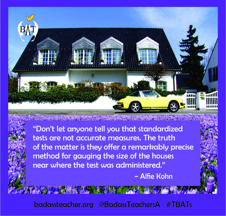 NancyOsborne180's tweet image. So, you got to ask yourself... if you can predict scores by just looking at housing stock, why waste time &amp;amp; money on testing? Or blame schools that don't have the same kind of resources that schools in better off neighborhoods have? #TBATs @alfiekohn #MoreTeachingLessTesting