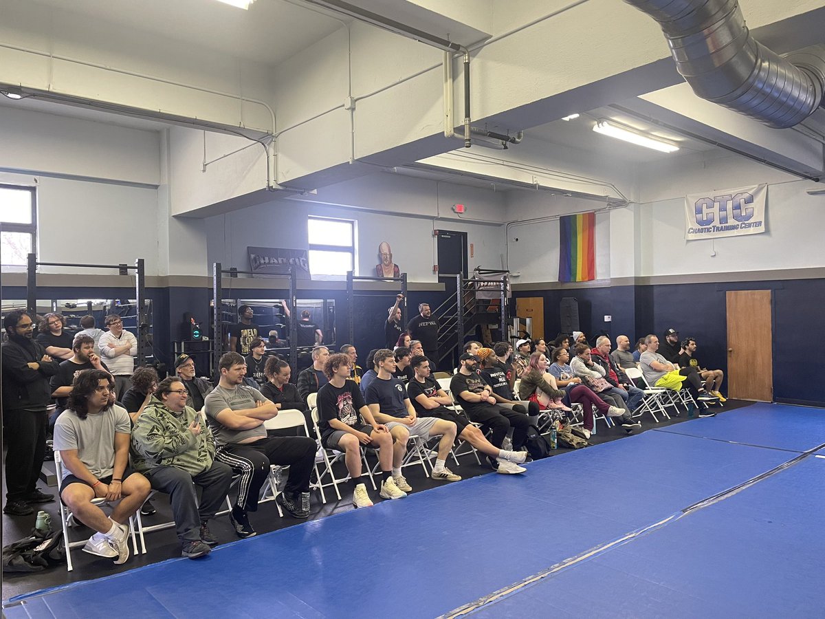 Another sold out Fantasy Camp here at NEPWA. 50 people lived out their pro wrestling dreams today. We even had a few people stroll in off the street! We can’t wait to see you all again soon. 

#prowrestling #prowrestlingschool #wrestling #wrestler