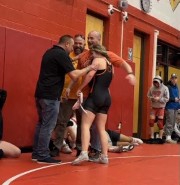 STCE_Wrestling's tweet image. Addison Wolf qualifies for the IWCOA State Tourney in the Girls Division. She will be competing down in Springfield this weekend.