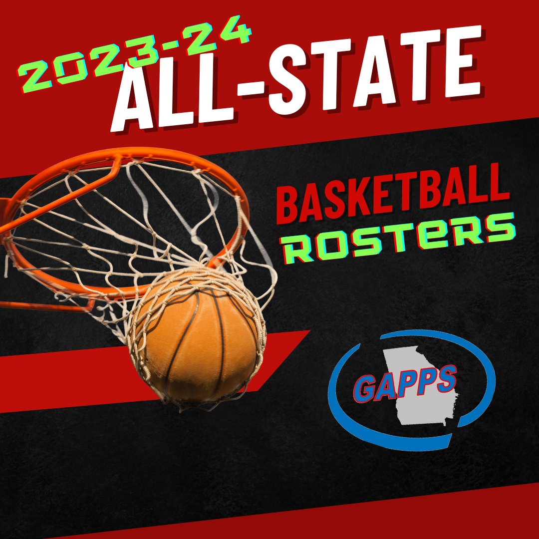 Congratulations to the athletes selected to the 2023-24 GAPPS All-State basketball teams!🏀 Visit gappsports.com full rosters.
