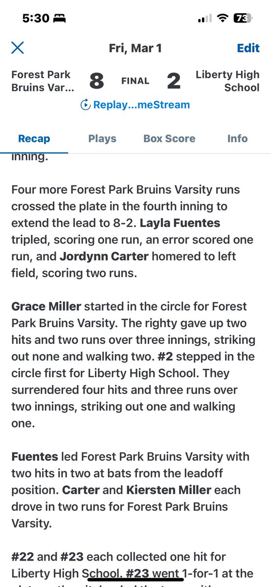 JordynnCarter26's tweet photo. It felt good to be back on the field with my @FPBruins girls. 1st scrimmage in the books with a 💣!! Practice and scrimmage on Friday! #Working @VA_Bolts2026 https://t.co/bU9ZimxCkO