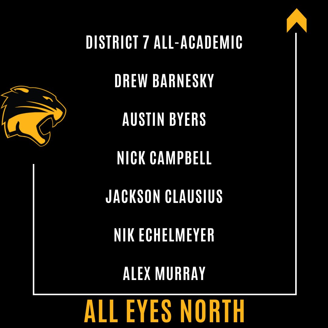 Six for six. 👏 👏 our awesome senior class!