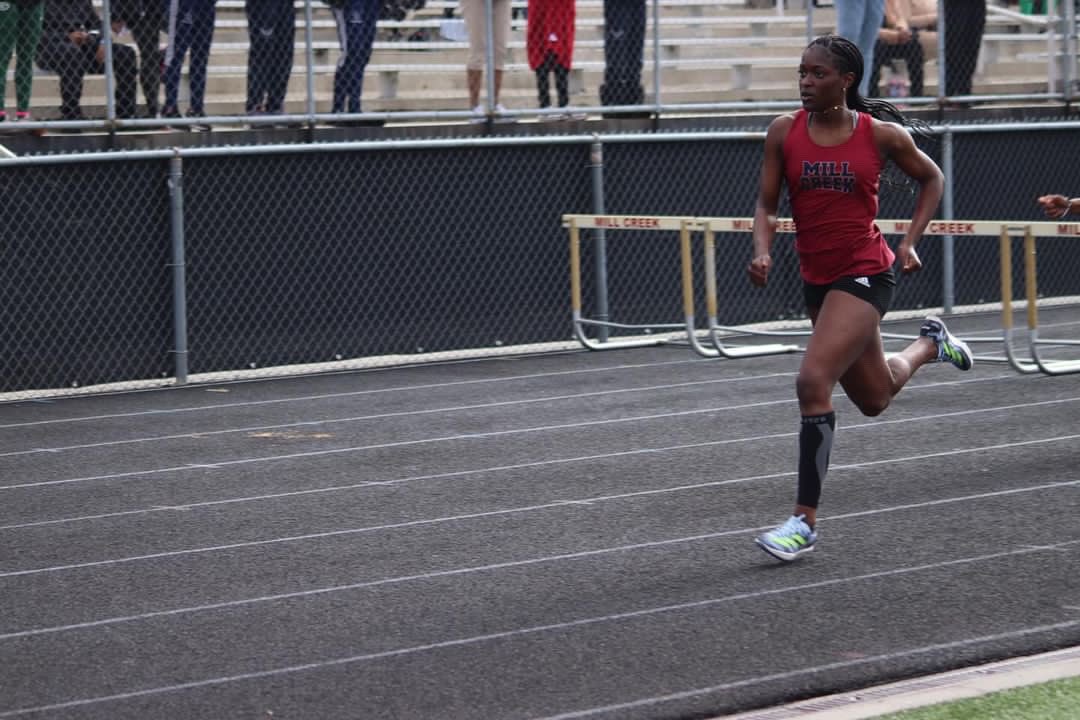 At the Jerry Arnold challenge I hit a pr of 45.70 in the 300mh and a SB of 14.80 in the 100mh which broke the school record