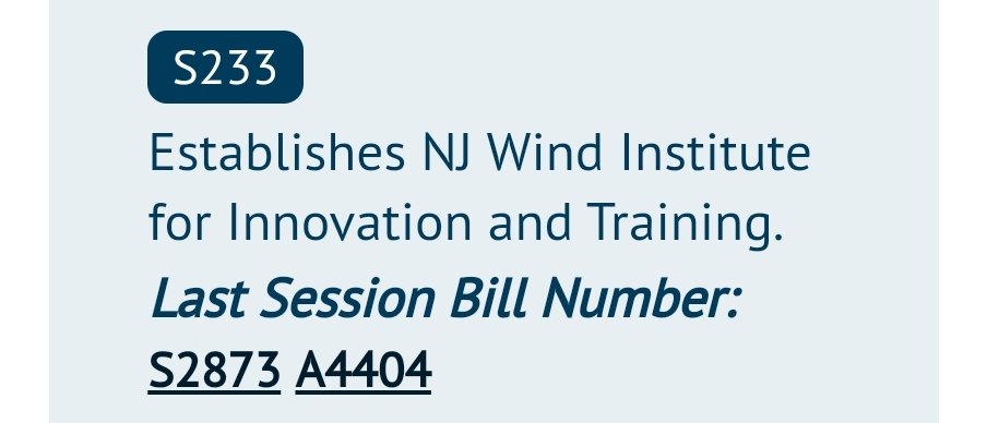 📑 🤔 - ABSURD NJ BILL #33

S233 - Establishes a NJ Wind Institute.

Finally, a place where you can learn how to waste money, ruin the coast, and kill whales all at the same time.