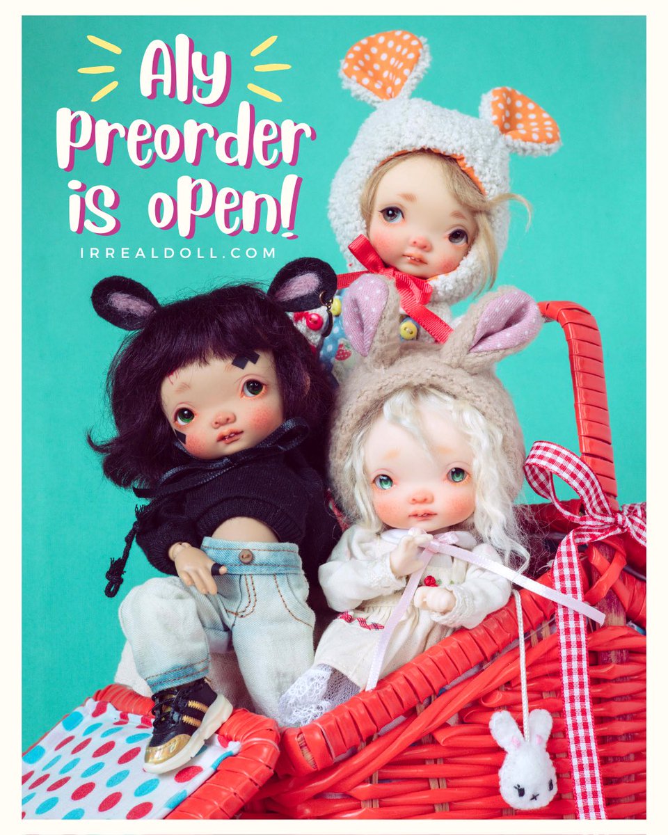 Aly is now available for limited time! 💚 🍓 🐇 (shares highly appreciated 🥹)