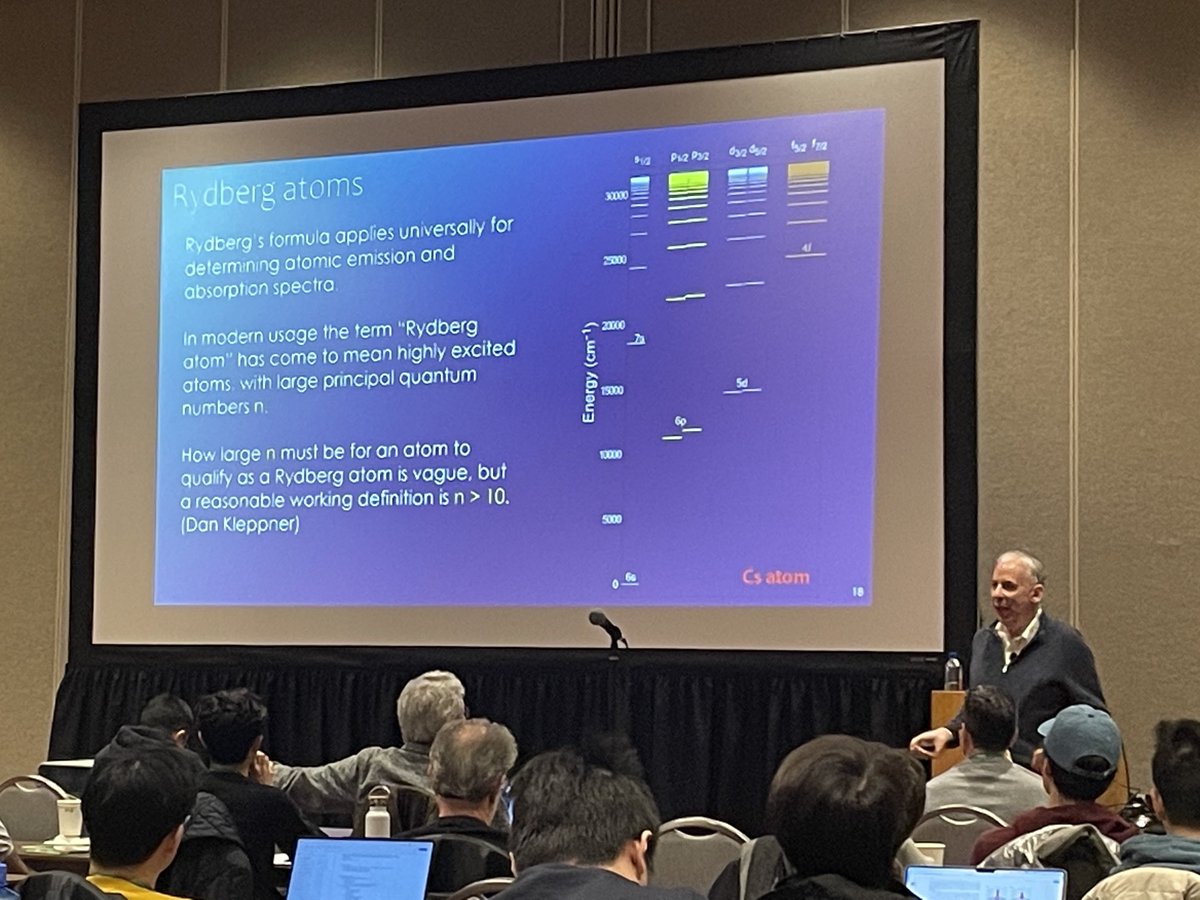 Fantastic talk on Rydberg atom QC by Mark Saffman closing the QC platforms tutorial! Thanks to Ed Barnes for organizing and to all speakers for the great talks. What an awesome start to DQI sessions in this March meeting!
