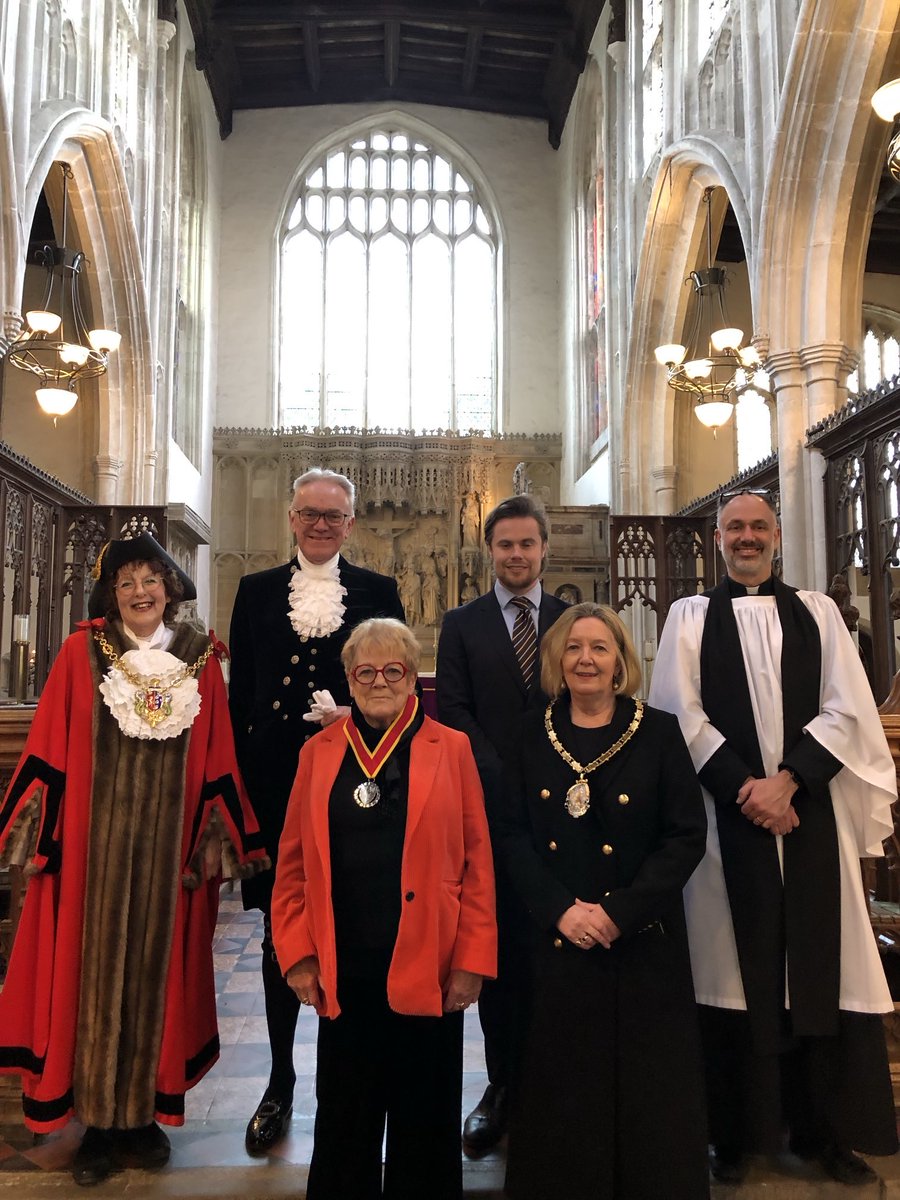 #suffolkhighsheriff Glorious civic service @BaberghSuffolk @HTLMAdmin celebrating #community #publicservice Thank you Cllr Elisabeth Malvisi & Rev Matthew Lawson for such a warm welcome & inspiring service @ChairSCC @IpswichGov