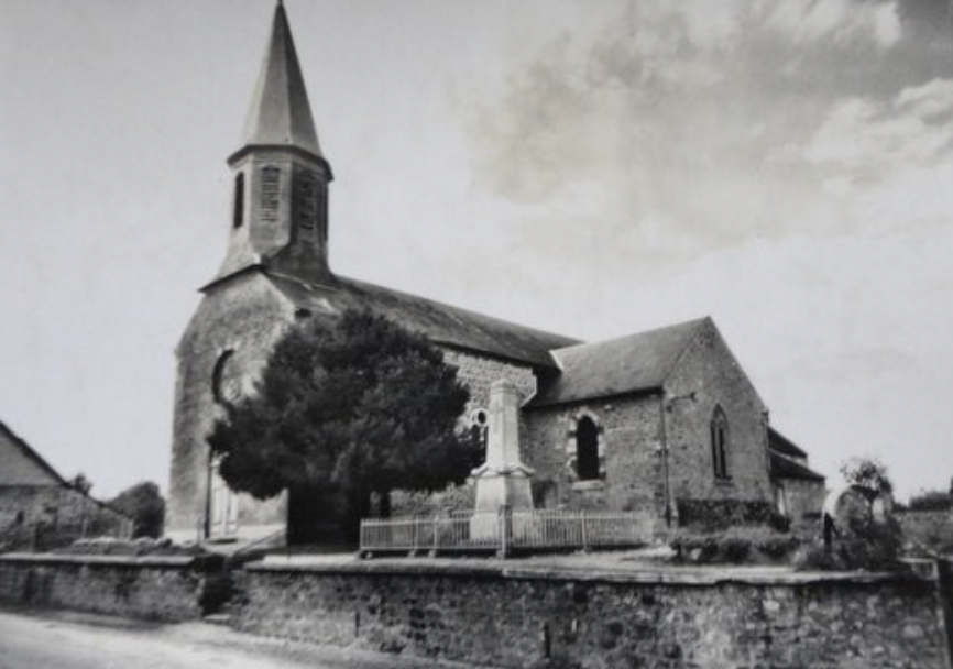 CRGPercheGouet's tweet photo. Mise en ligne du dépouillement des tables décennales de mariages de Torchamp (61) pour la période 1793-1902 : 863 nouveaux mariages #genealogie #Orne #Domfront  Ci-dessous l'église Notre-Dame de Torchamp https://t.co/HkXBo232CK