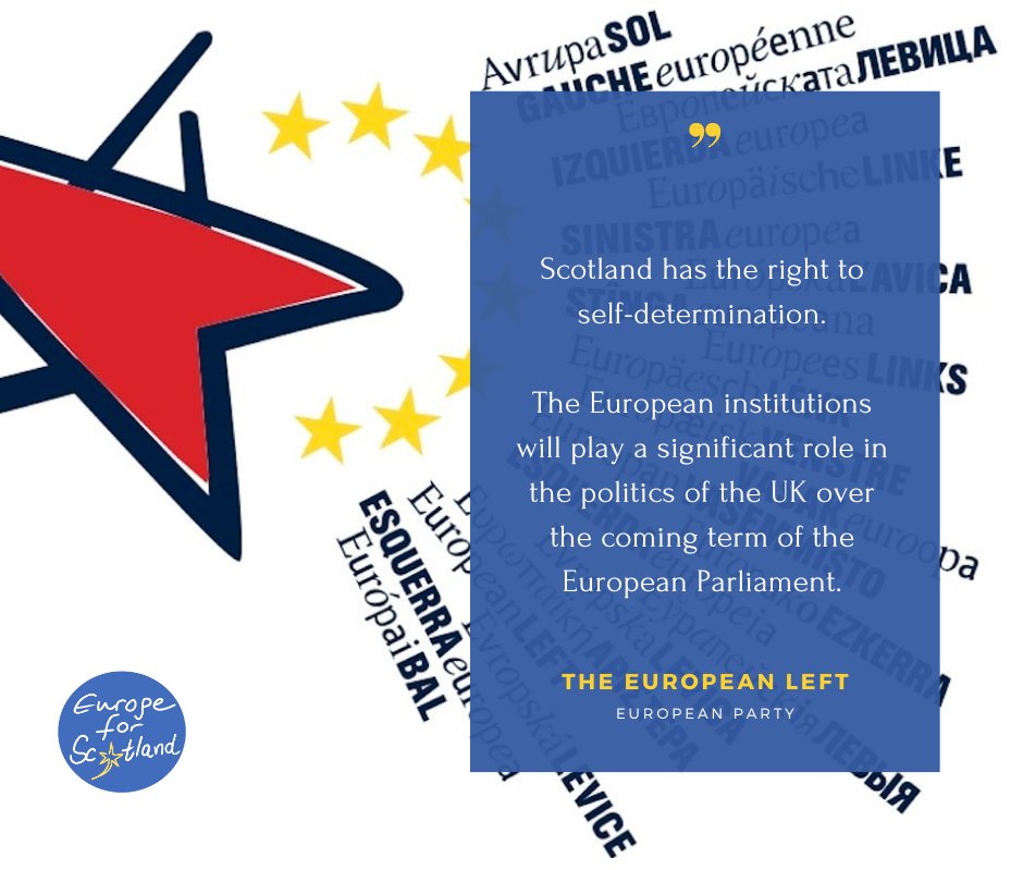 Excellent motion by the @europeanleft on Scotland's right to self-determination. It was moved by @demleftscotland and @socialists4indy whose joint efforts we applaud. Let’s keep the momentum going for Scotland's European future 🏴󠁧󠁢󠁳󠁣󠁴󠁿🇪🇺 europeforscotland.com/the-european-l…