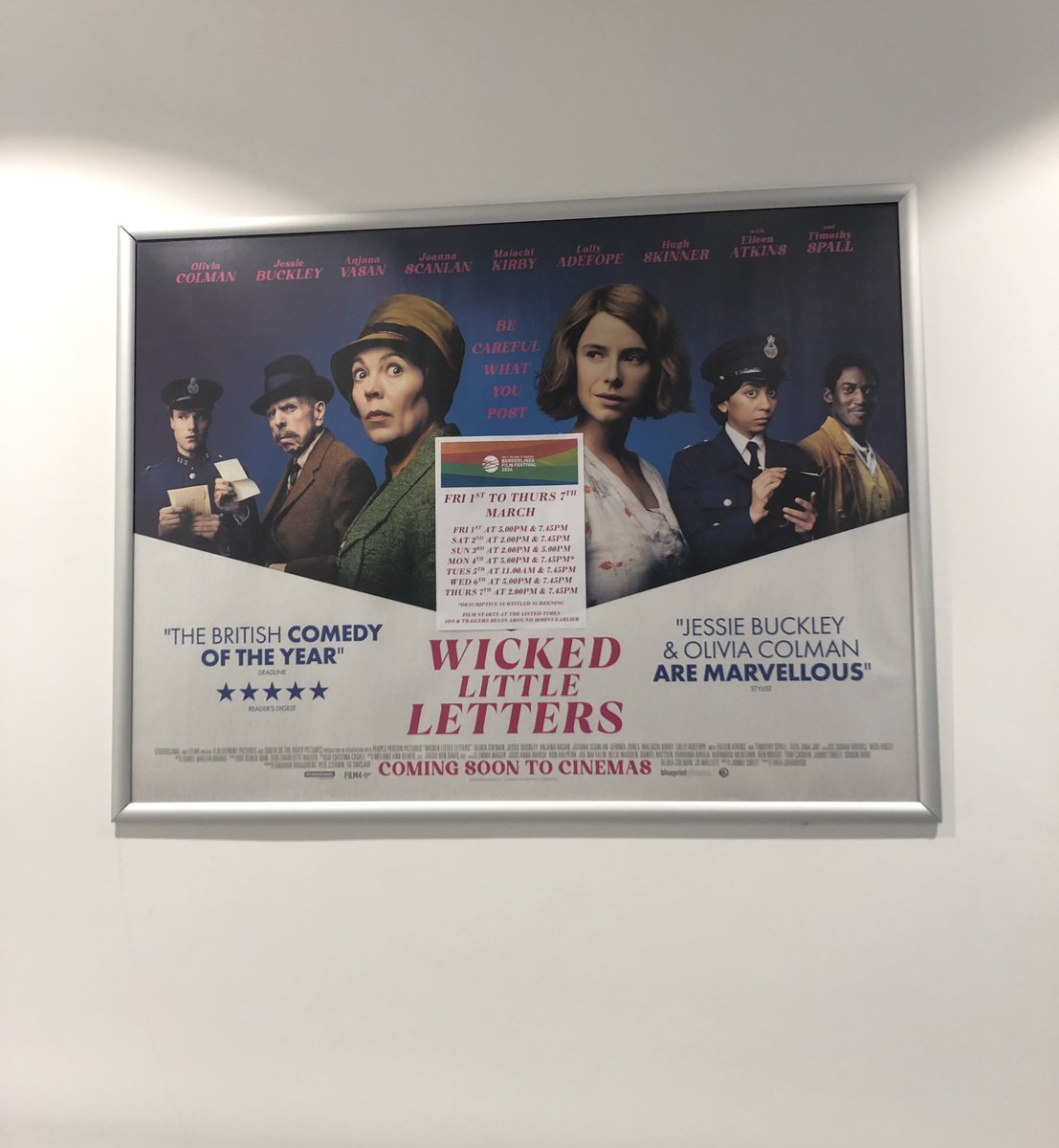 A Marvellous Must See Film Of The Year!

It’s interesting to think that sometimes real life events are harder to believe than fiction, and “Wicked Little Letters” really brings that to one’s mind. <a href="/borderlines/">َ</a>