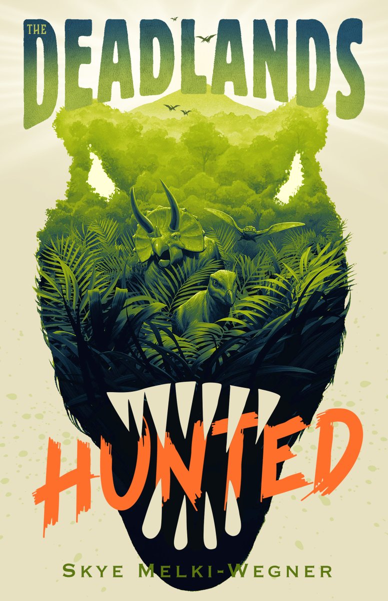 Ahoy, US friends! 🦖THE DEADLANDS: HUNTED is currently downpriced as an eBook for $2.99! 

Get your digital copy now through 3/31: bit.ly/3OwhumE

#mglit #kidlit #dinosaurs #deadlandsdinosaurs