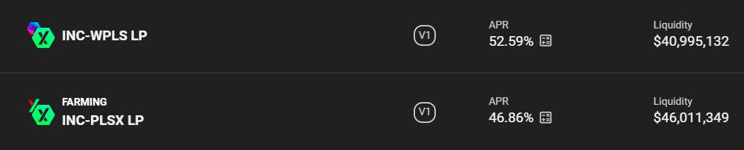 KreigWardall_85's tweet image. As I write this #INC is pushing the $5 mark.  With the #IncentiveToken value going up APR's are climbing on #PLSX as well.  @RichardHeartWin genius at work in real time!