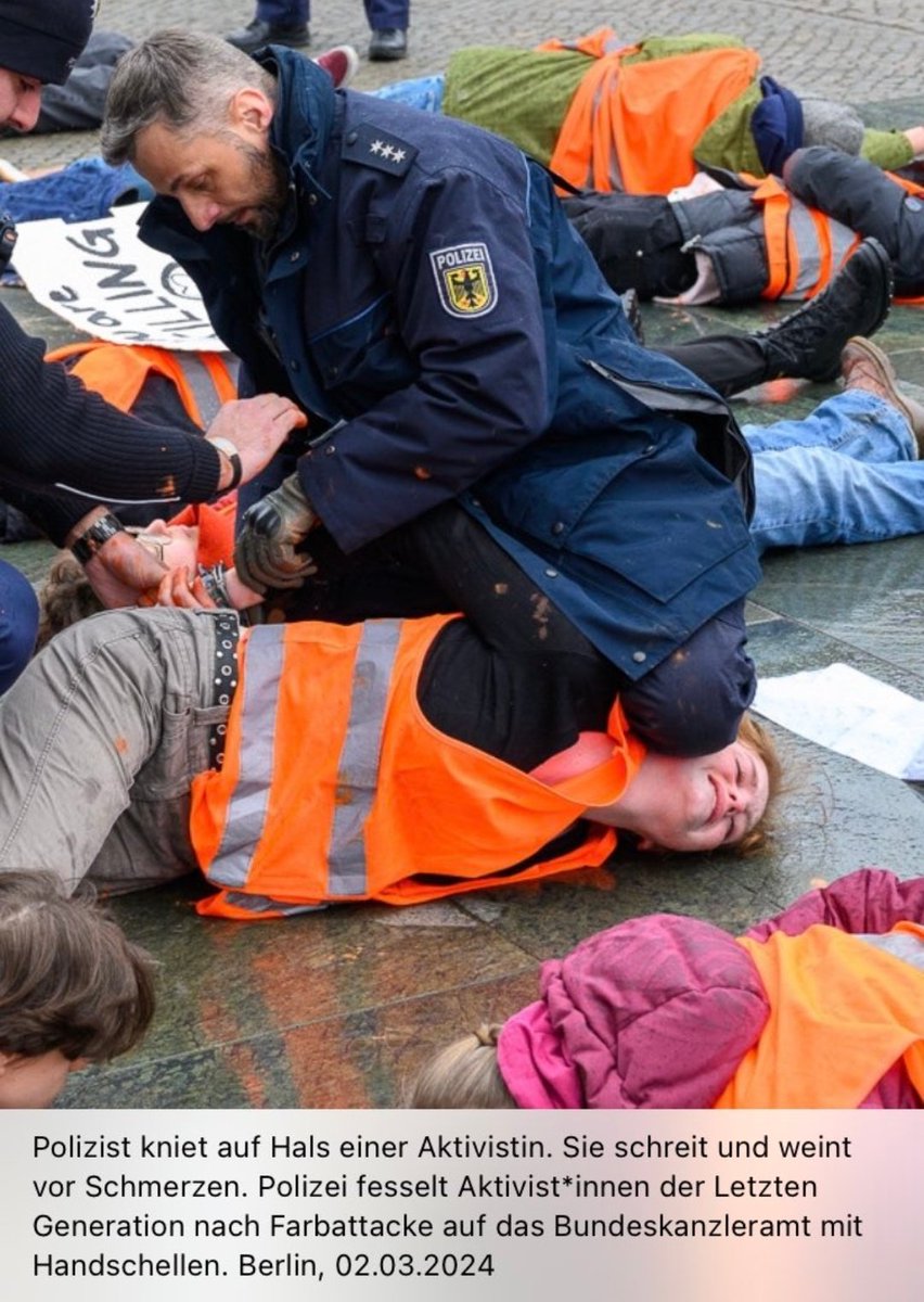 Egal, ob ihr die Aktionen der LG gut oder schlecht findet, das ist nicht das Thema. Das Thema ist: Soll so der Umgang mit friedlichen Demonstranten aussehen? Wo soll das hinführen? Es reicht! Das kann man anders lösen, und ihr wisst das genau!