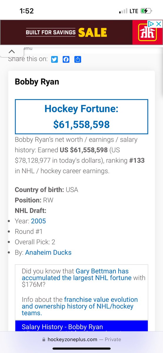 beaverm67's tweet photo. @TheMapleReaves @Bobbyry5409 Chirping a guy with this resume and career earnings. How much did you make in the NHL?? https://t.co/CurNdVax9m