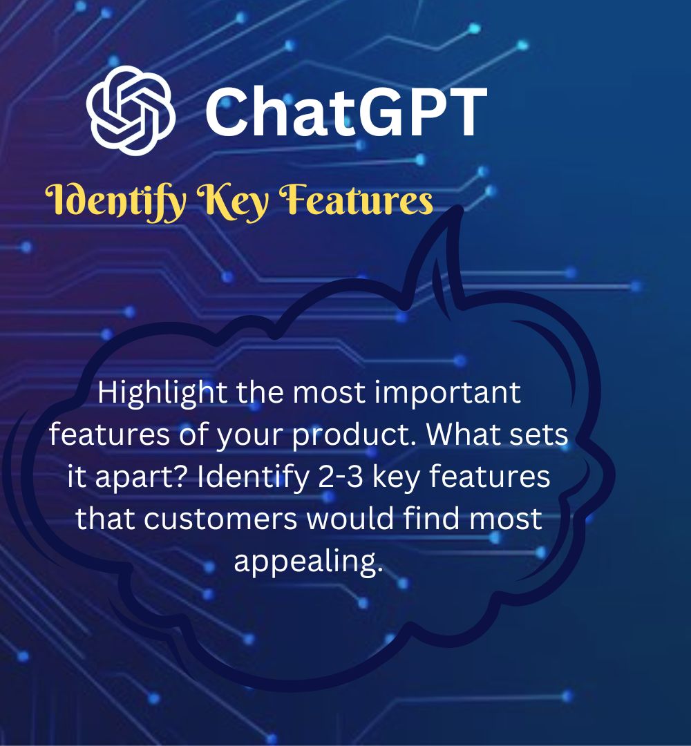 Speak to Hearts: Craft Copy that Resonates with ChatGPT's Magic Words!

Ready to turn clicks into conversions? Our product description writing expert is here to help you. 
t.ly/J9SGY

#ChatGPT #Productdescription #CaptivatingContent #socialmediamarketing #Rashford