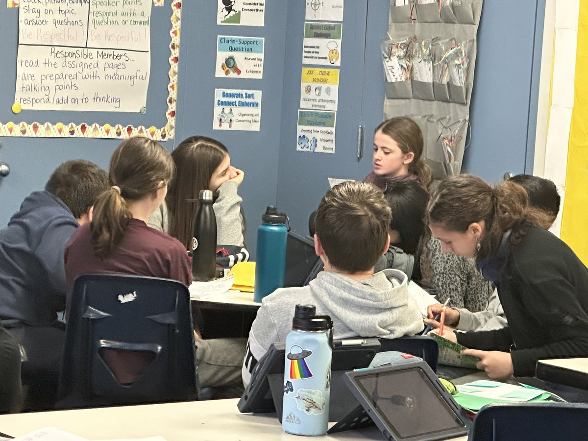 Jenny Rogers (@jrogerslms) on Twitter photo Love how our unit inspires collaboration. The quality of discussion is amazing and gives me the warm feelings of engaged learning. <a href="/LarsonMS/">Larson Middle School</a> Love how our unit inspires collaboration. The quality of discussion is amazing and gives me the warm feelings of engaged learning. <a href="/LarsonMS/">Larson Middle School</a>