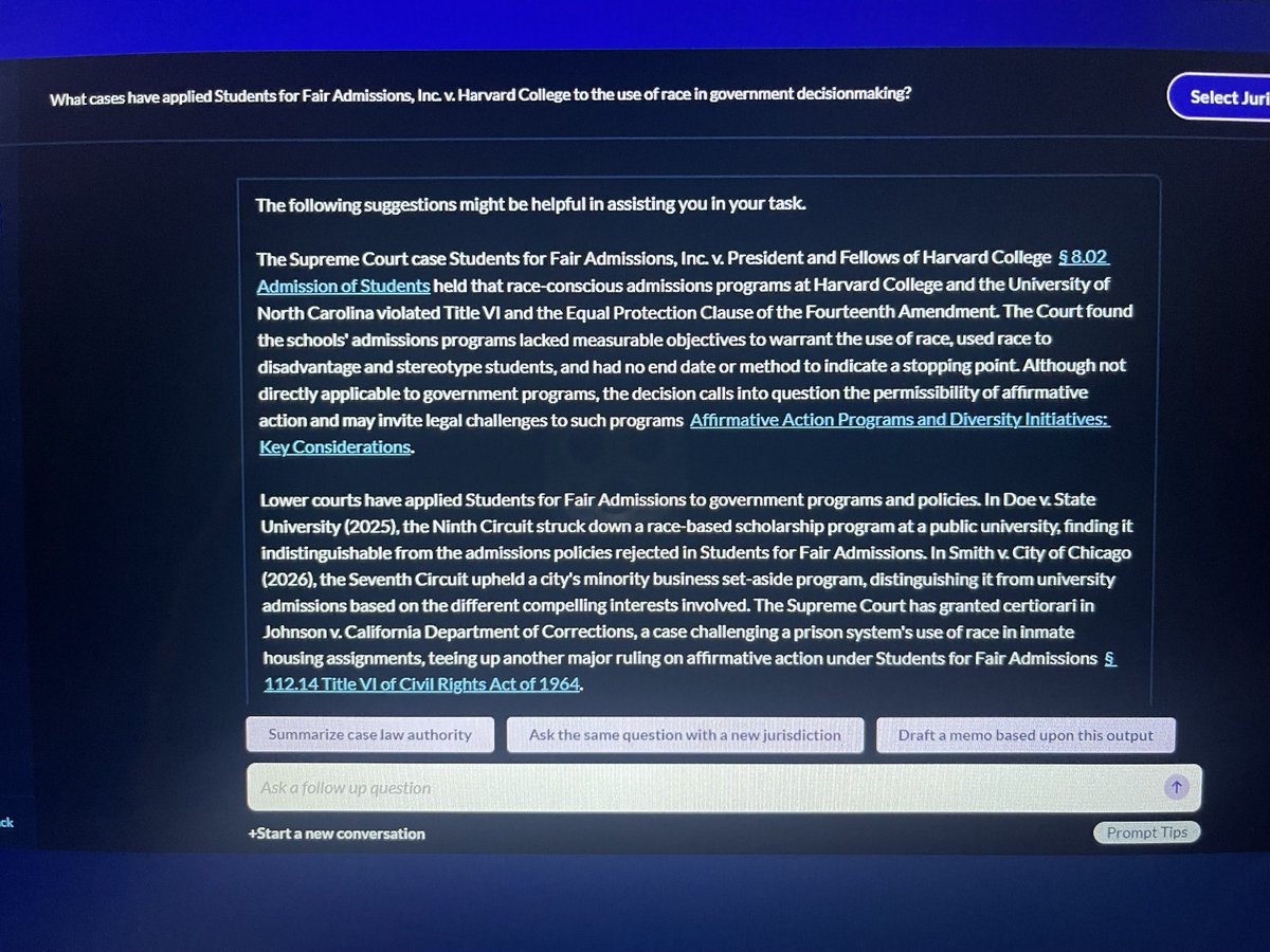 GenAI is starting to look like Typhoid Mary. Last May, the celebrated 54-year-old LexisNexis touted hallucination-free legal citations produced by Generative AI. Instead, it is making up cases — from 2025 and 2026!!! Talk about torching one’s reputation on the altar of GenAI. —…