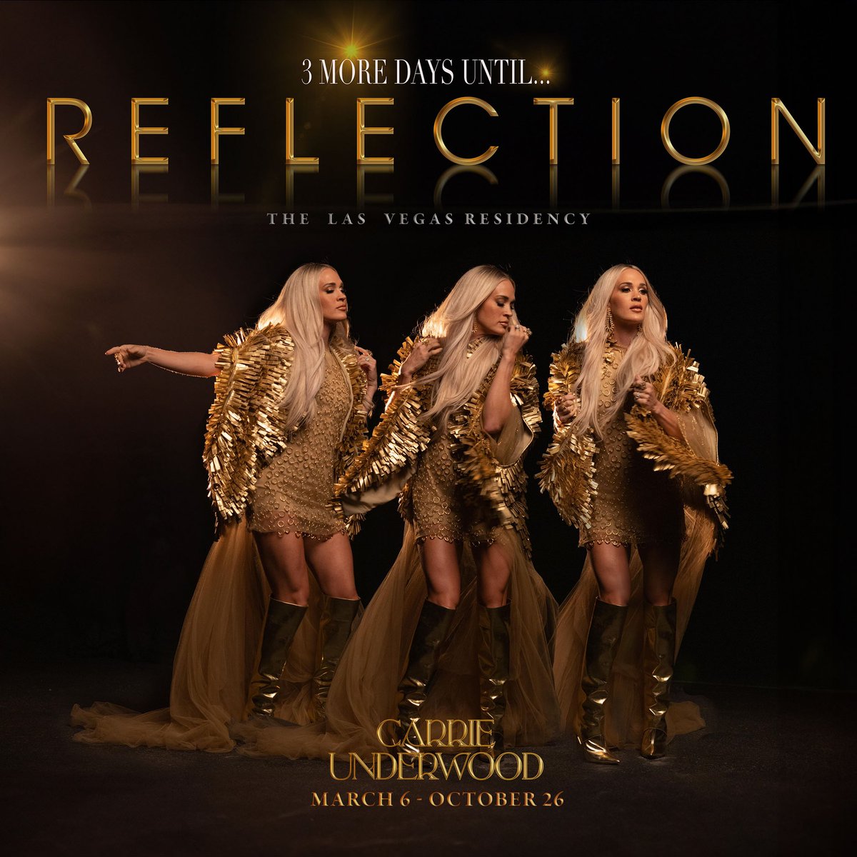 3 more days until #REFLECTION!  #CUinVegas💎