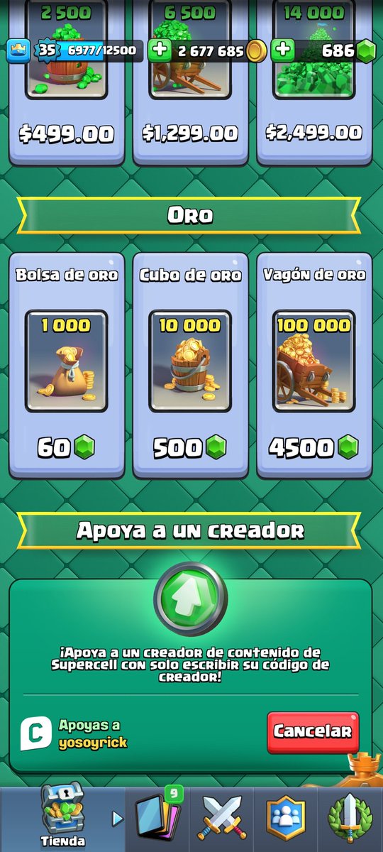 Muchas gracias por el premio del sorteo <a href="/YoSoyRickYT/">Código: YoSoyRick 💪</a> 🥳🥳