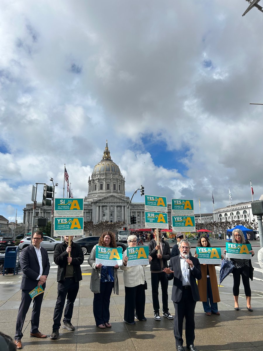 We have an opportunity Tuesday to transform lives w/ a $300M investment in affordable housing for seniors, working families, women & 1st responders. Join the movement to build safe, sustainable & affordable homes w/ vote for YES on Prop A! @SFDemocrats @SFSafeHouse @CCHOAction