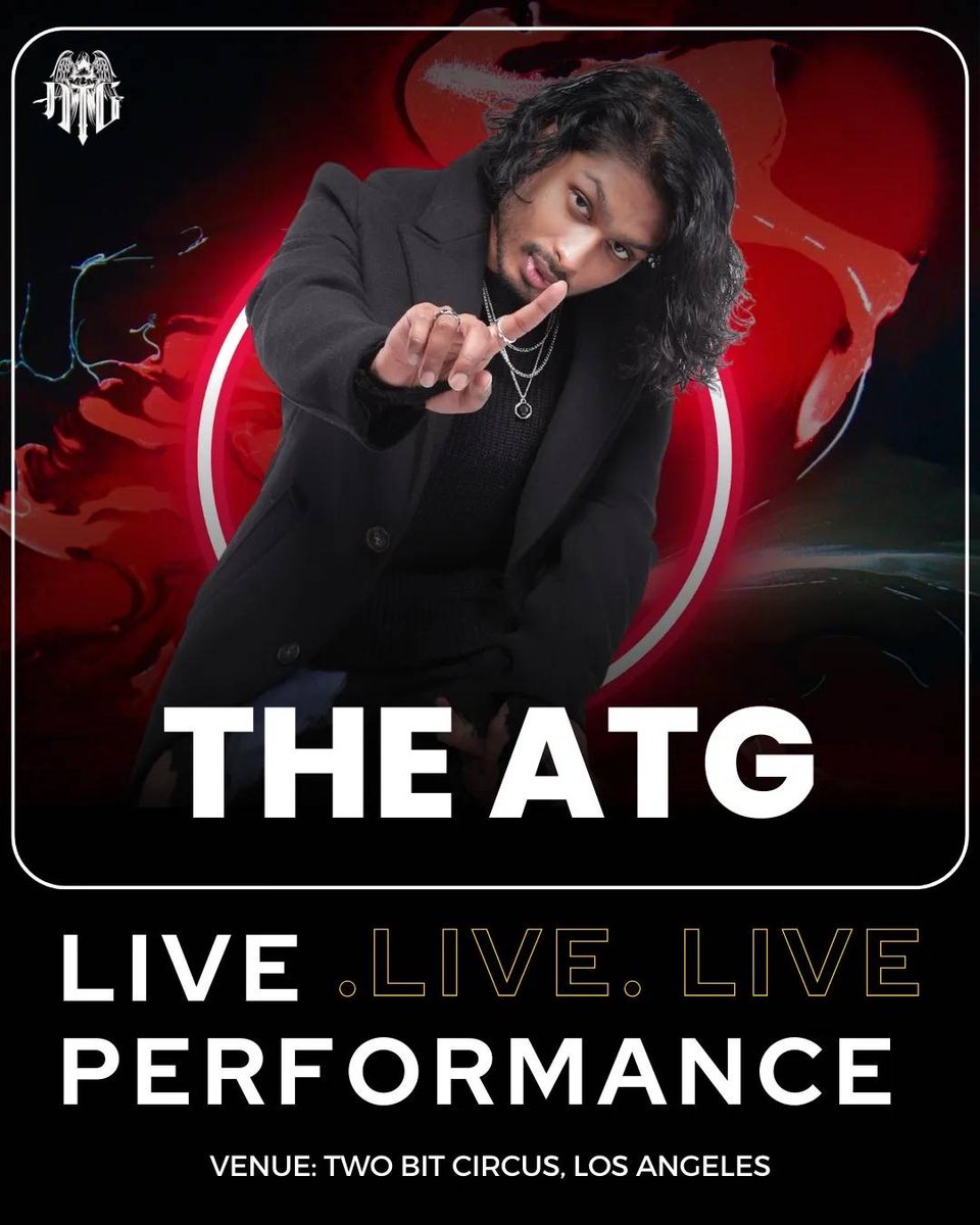 ashwingane's tweet image. "LA, get ready! 🎶✨ I'm hitting the stage @twobitcircus on March 3rd, 9 PM, with @SommerRay, @angnxcole @LeonZellers

It’s  going to be an epic night of music you won't forget. 🦇 🚀 

#TheATGLive #TwoBitCircus #LAEvents #TheATG #TheOneATG #RegretIt #HipHop #Trap #darkfantasy "