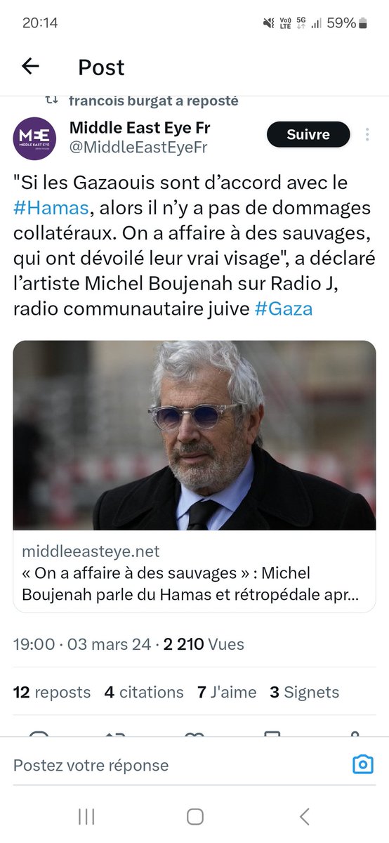 jackleymoun's tweet photo. Si ces "soit-disants" artistes 👇 sensés être plus sensibles que le commun des mortels, osent penser, essentialiser et dire des abominations pareillles🤮, je ne te dis pas les extrémistes israéliens, qui sont majoritaires désormais. 
#CeasefireNOW #gaza #cnews #rafah #boudjenah https://t.co/dJlKuByrDG