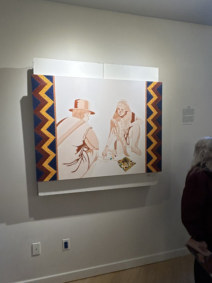 Great turn out at the reception for Face to Face @huntingtonarts. The exhibit is on view for another couple weeks. Come check it out! #facetoface #art #artexhibition #huntingtonartscouncil #localart #painting #acrylicpainting #portraits #seminole #seminoletextiles #corn #farming