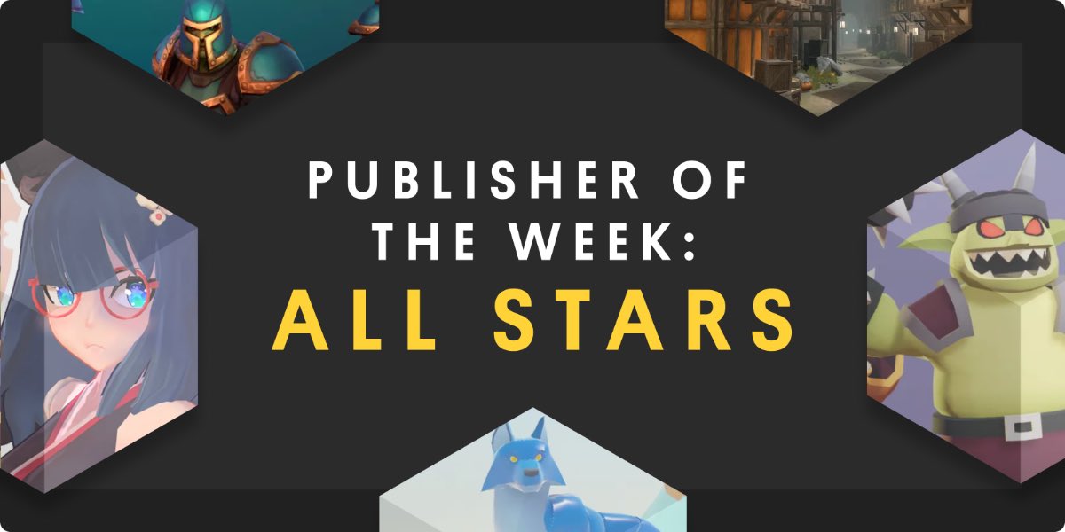 andrewdavidj's tweet image. This week, @unity is running an All-Stars Publisher Sale! 🌟

Get 50% off the entire #madewithunity library from top publishers, including @Meshtint, @suriyunstudio, @MalberShark, &amp;amp; more!

👉 assetstore.unity.com/publisher-sale…
‌
And use ALLSTAR2024 to get 5 free gifts!

#typefully #gamedev
