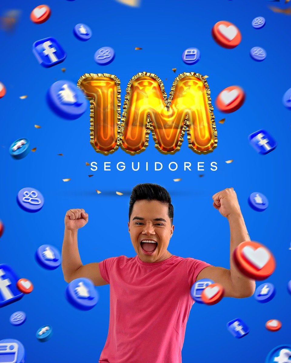 ¡LLEGAMOS A 1 MILLÓN EN FB! 🔥 Estoy bien pinche feliz, muchas gracias familia.😍🫶🏼