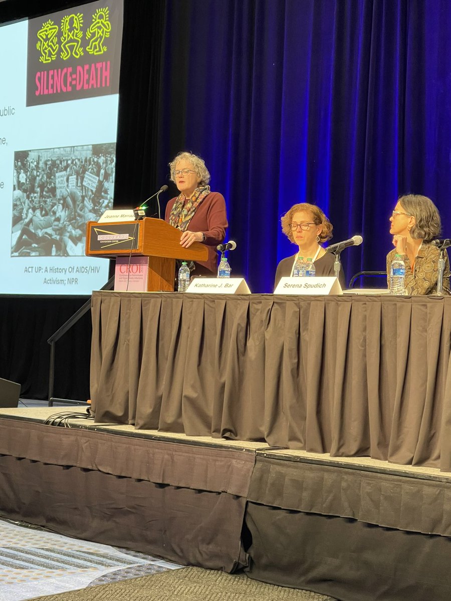 So great to hear Dr Jeanne Marrazzo sharing her career stories and inspiring young investigators to take risks and do work that has impact at #CROI 2024