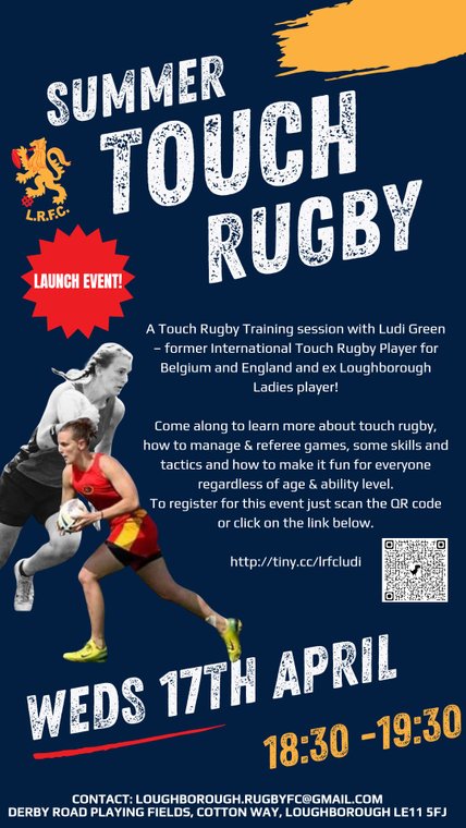 Re-launch of club-wide Summer Touch #Pitchero
pitchero.com/clubs/loughbor…