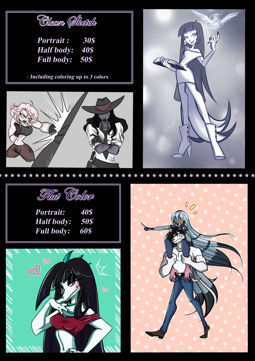 _SwampMonster_'s tweet photo. 🦋🐊NEW C0MM SHEET!🐊🦋
(fixed typos lol)

March is going to be a VERY busy, VERY expensive month so I'm opening as many slots as I can physically handle lmao

Updated prices, updated categories! If you don't see something but you're interested, DM me! I'll respond ASAP  ^^ 🦋 https://t.co/Cxd8h2r6wn